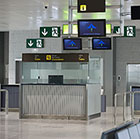 Adaptation and equipment for new terminal T3 building at Malaga Airport. 9 of 12