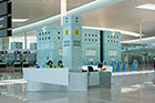 Equipamiento de la nueva Terminal Sur - Aeropuerto de Barcelona. 1 de 21